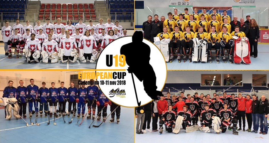 Campionati Europei per nazione under 19,  10-11 novembre a Cadempino