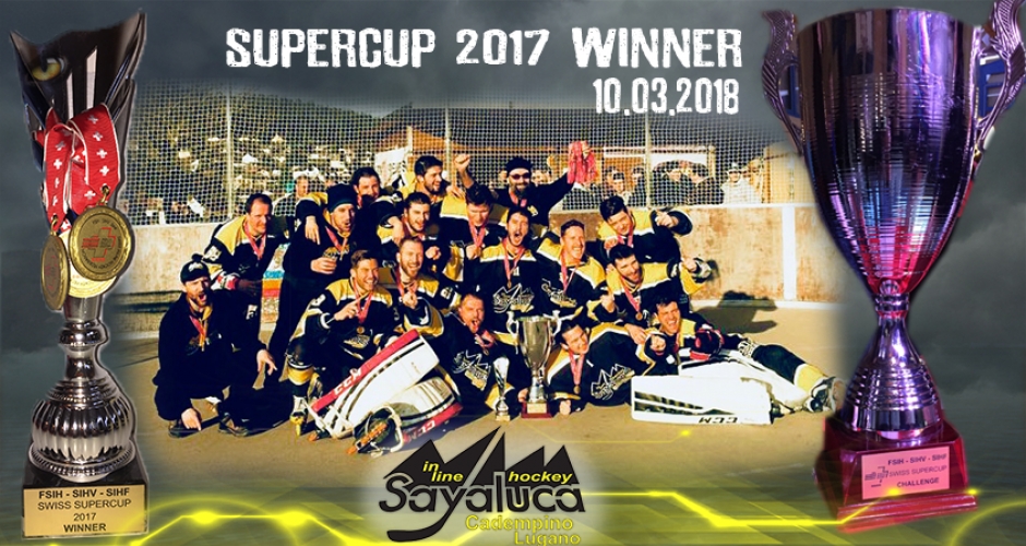 Vincitori SuperCup 2017 - la coppa è nostra