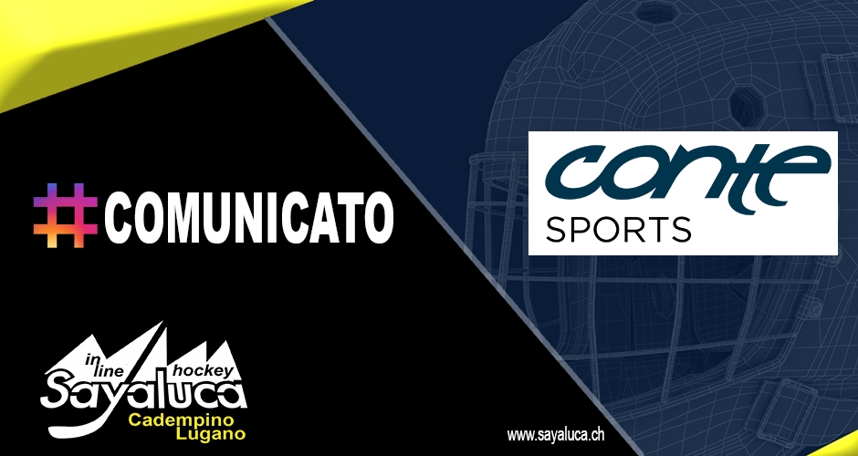 Comunicato: rinnovato l'accordo con Conte Sport - Lugano