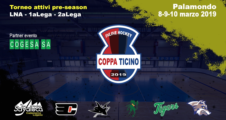 COPPA TICINO: 8-10 marzo 2019 - programma partite